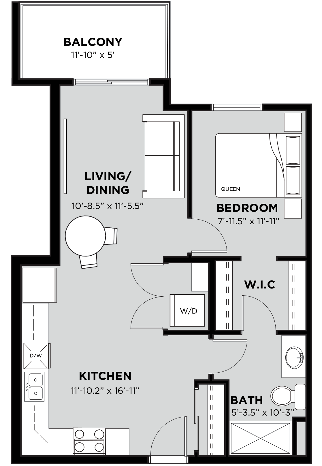 Suite 112 Floorplan