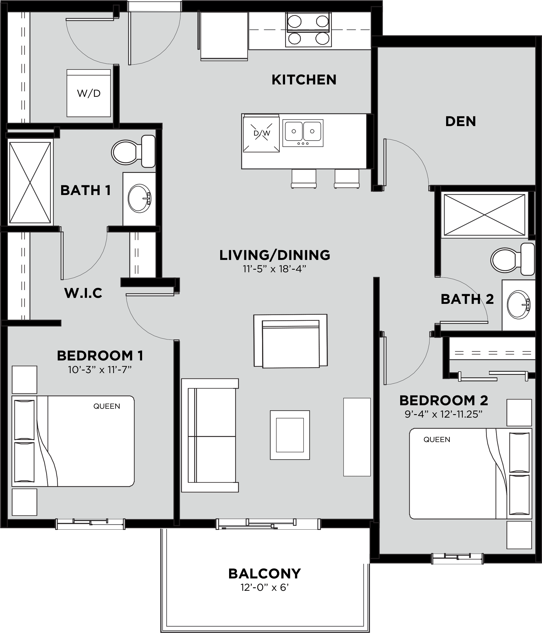 Suite 108 Floorplan