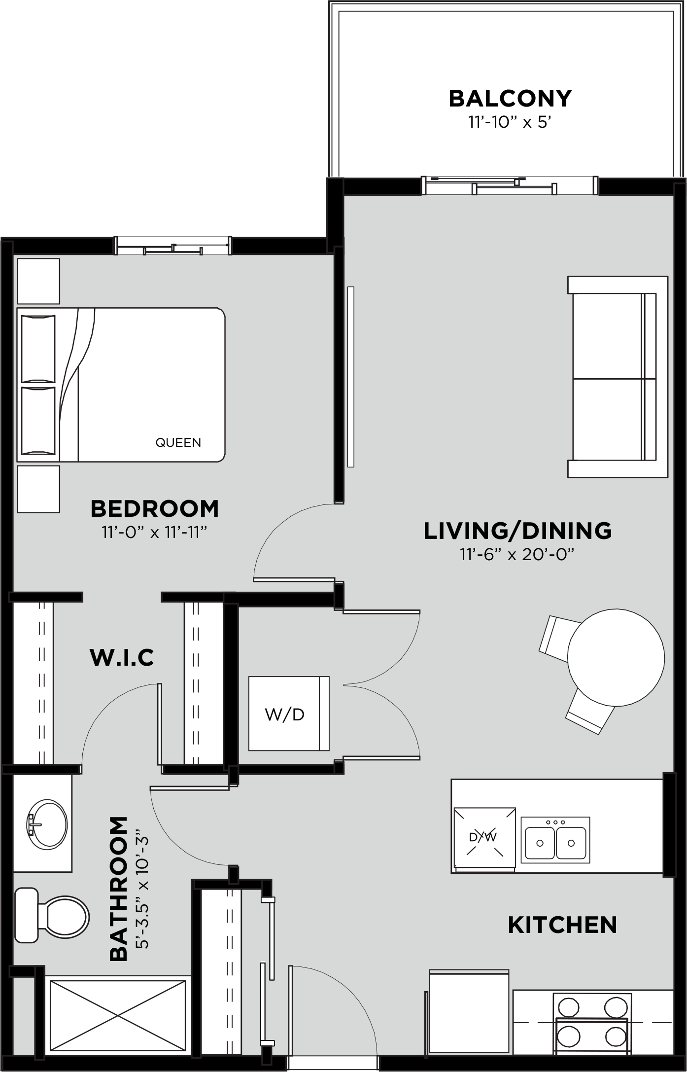 Suite 111 Floorplan