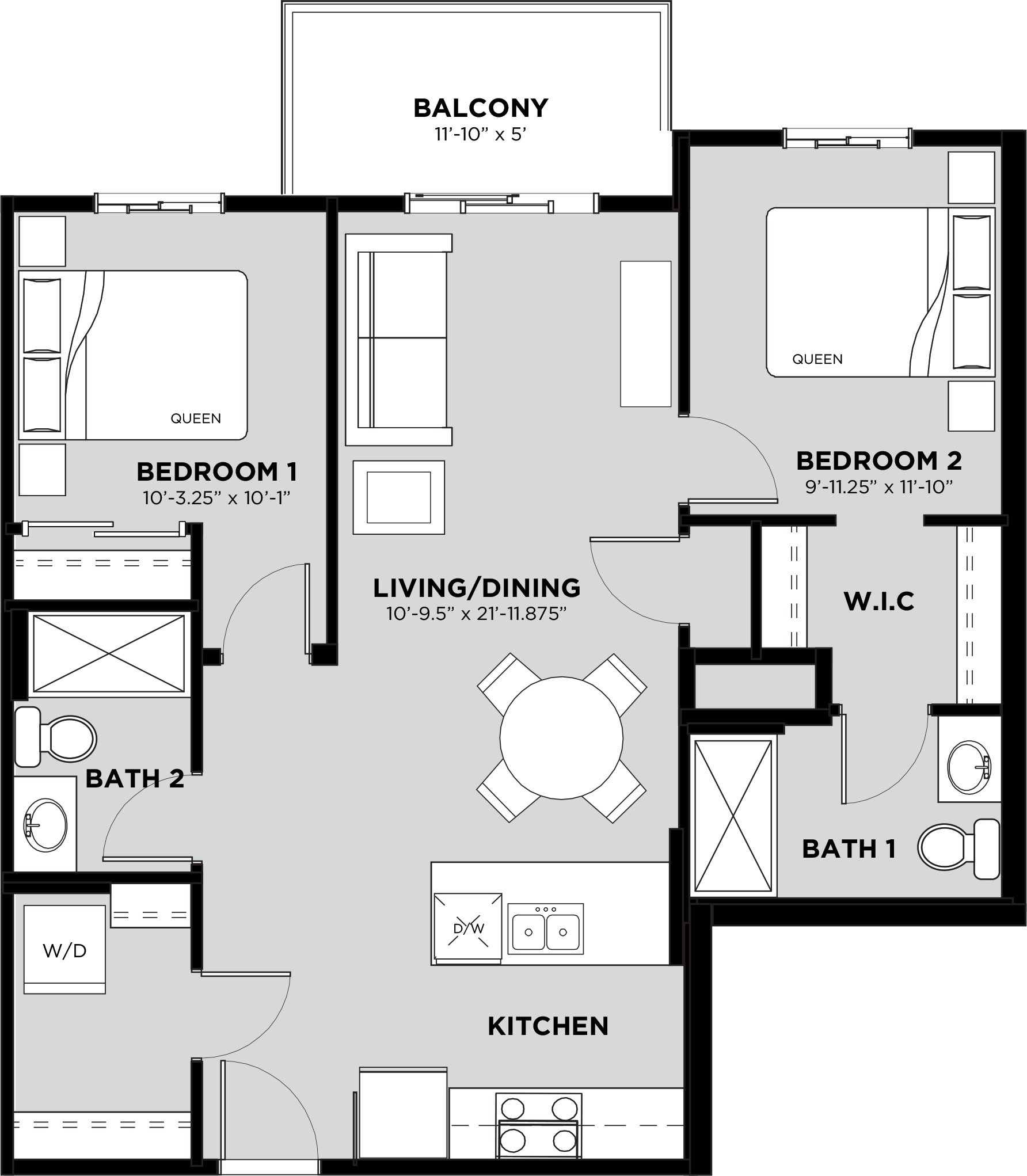 Suite 201 Floorplan